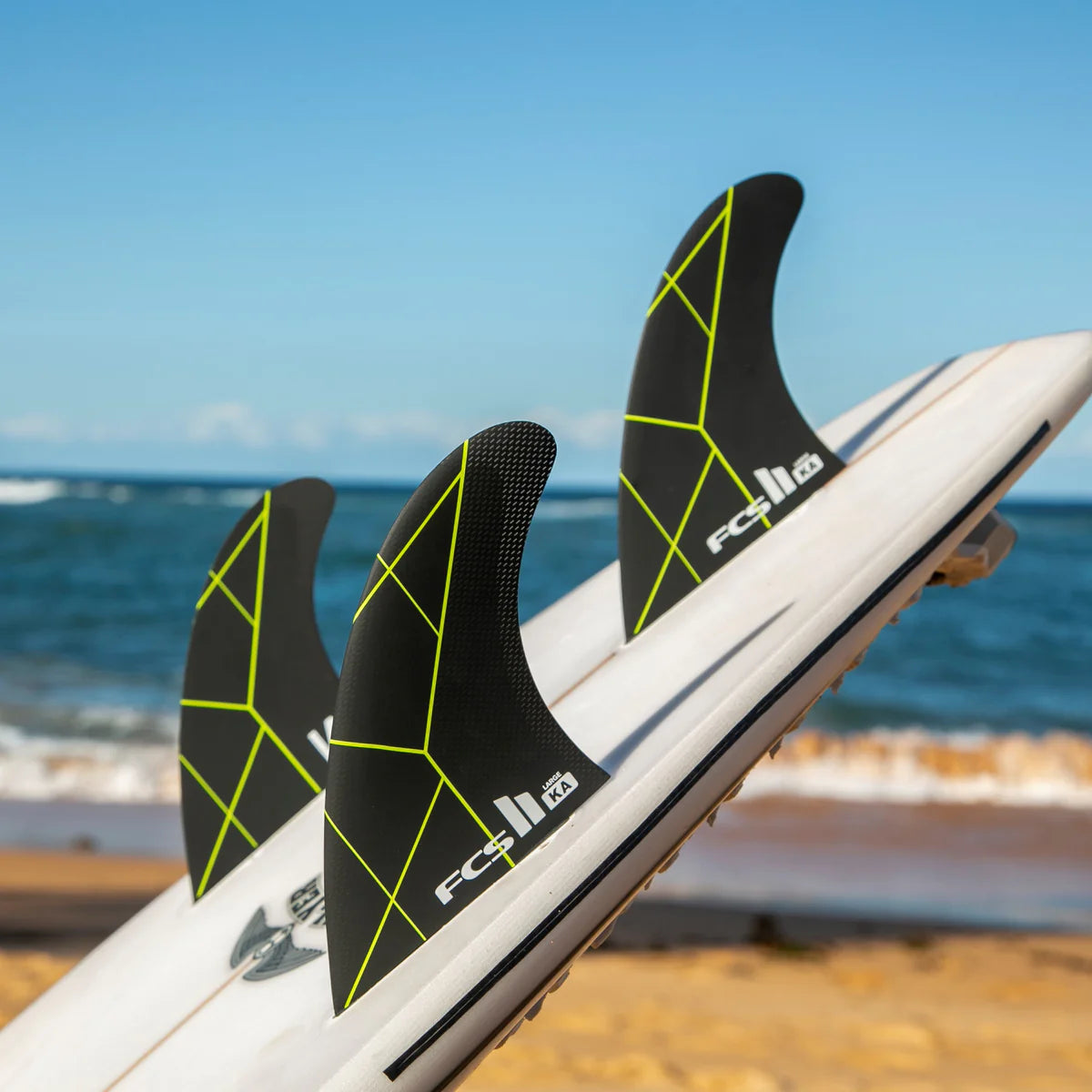 Quilla FCS II Athlete Kolohe Andino Accelerator PC Tri Fin Talla S