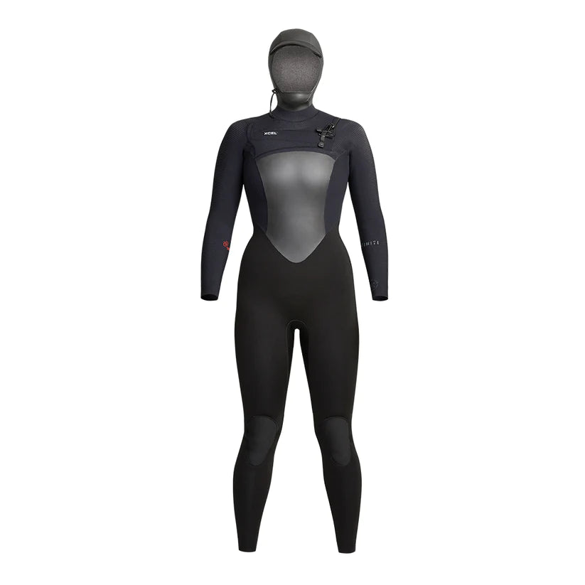 Women's Infiniti 5/4mm Hooded Front Zip Full Wetsuit