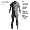 Men´s Axis X X2 5/4mm Hooded W/s-Seals Full Wetsuit