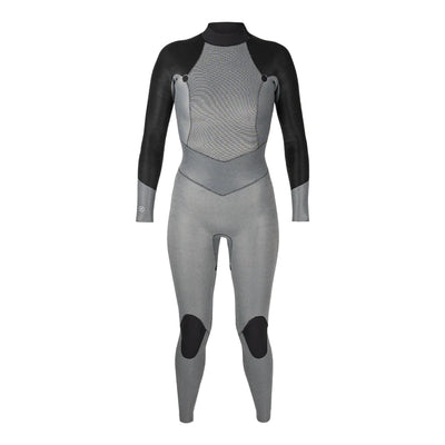 Women´s axis 4/3mm l/s bk zip Full Wetsuit