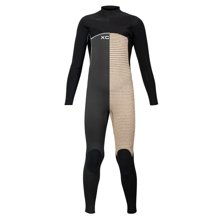 Kids' Comp Full Wetsuit 4/3mm - Graphite/Black NEW