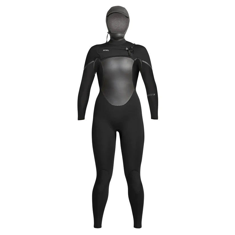 Womens´s Axis X 5/4mm Hooded Full Wetsuit – XCEL wetsuits chile